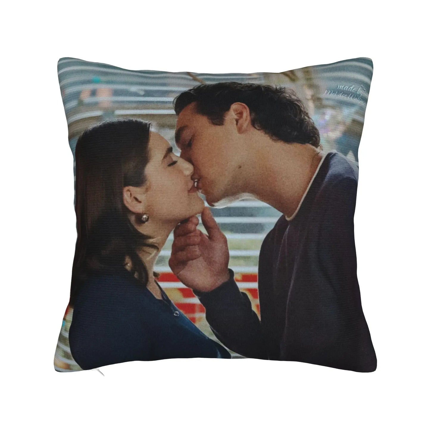 Garrett & Hannah Pillow Cover Off Campus Fashion Pillow Case For Sofa Home Decoration Square Pillowcases Gift Idea