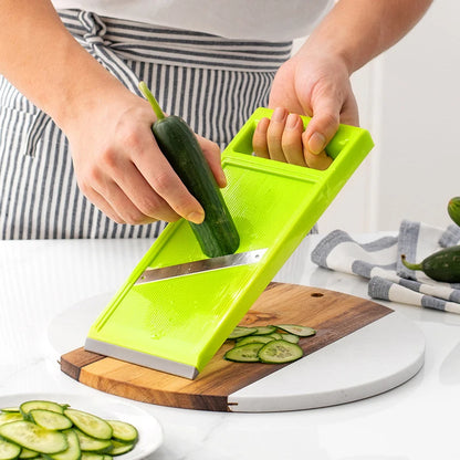 【NN71】Multifunctionele Vegetable Cutter With Steel Mandoline Slicer Potato Peeler Carrot Cheese Grater Kitchen Accessories Tools
