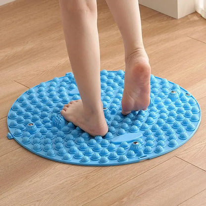 [TG823]Pressure Point Pads Board Foot Massage Acupressure Mat Foot Reflexology Walking Toe Plate Magnetic Acupressure Disc Care