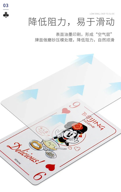 Disney Mickey Frozen Stitch Poker Lots-o'-Huggin' Bear Playing Cards Playing Cards Poker Indoor Family Entertainment Board Games