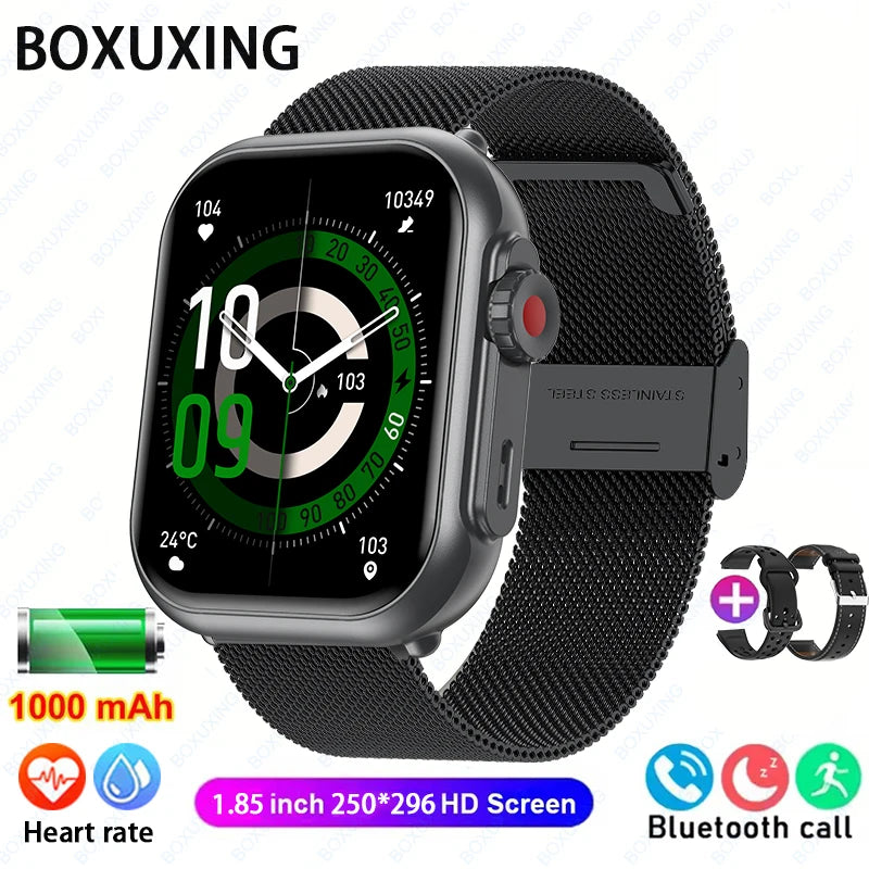For IOS Watch Ultra 2 SE Men Women Smart Bracelet 1000mAh Battery GPS AMOLED Display Bluetooth Call Sport Waterproof Smart Watch