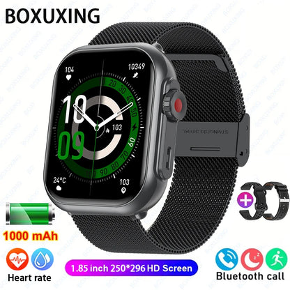 For IOS Watch Ultra 2 SE Men Women Smart Bracelet 1000mAh Battery GPS AMOLED Display Bluetooth Call Sport Waterproof Smart Watch