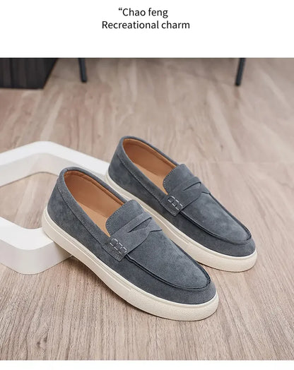 Daily Comfort Loafers Breathable Construction Dissipate Heat, Lightweight Build Lower Burden for Tired-Free Daily Movement