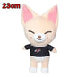 *SKZOO Kpop Plush Toys,Wolf Bear Foxes Duck Cartoon Cute Plush Animal Backpack Dolls, Large Messenger Bag, Throw Pillow, Gift