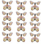 12PCS Magic Flying Butterflies Wind Up Toy Bookmark Greeting Rubber Band Powered Magic Prop,Surprise Gift Wedding,Birthday,Party
