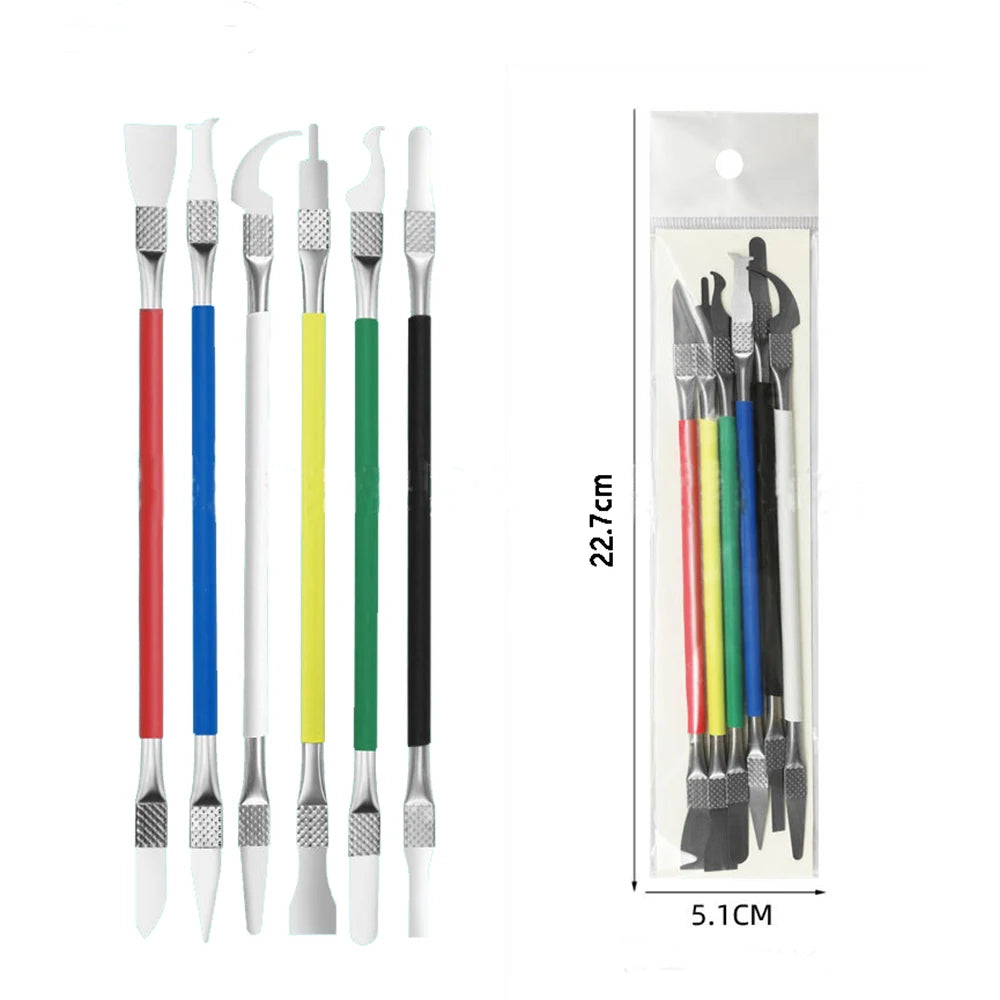 IC Chip Repair Tools Kit Precise Thin Blade CPU NAND BGA Glue Removal Phone Tablet PC Disassembly Durable Maintenance Knife Set