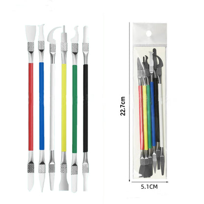 IC Chip Repair Tools Kit Precise Thin Blade CPU NAND BGA Glue Removal Phone Tablet PC Disassembly Durable Maintenance Knife Set