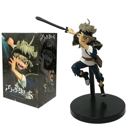 16cm Asta Black Clover Figure Anime Action Figure Scale Figure Collection Model Birthday Gift Doll Toy PVC Standing Posture