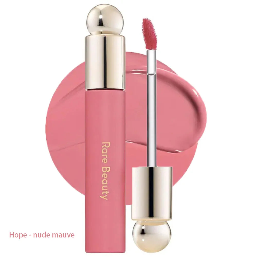 Rare Beauty Trendy Beauty Lip Lacquer Gentle Mellow Sheer Lip Salve Non-tacky Nourish Airy Bloom Mute Lip Hue