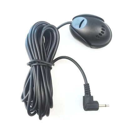 3.5mm Clip Jack Plug Mic Car Audio Microphone Stereo Mini Wired External Microphone For Auto DVD Radio 3m Long Professionals