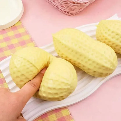 -% HOT 1 pcs Peanut Stress Ball  Squeeze Ball Squishy Toy Buttery-Soft Feel Fidget Toy ASMR Sensory Anti Stress Toys