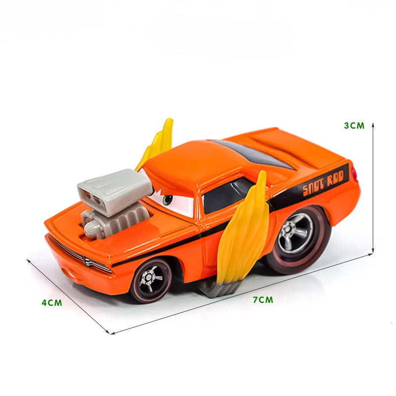 Hot Sale Bandai Pixar Cars Lightning McQueen Mater Mack Uncle Metal Model Racing Car Toys Children's Birthday NEWYEAR Gifts