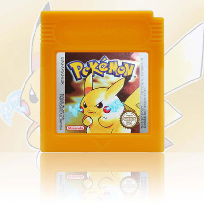 GBC/GBA EUR Version Pokemon Crystal/Yellow/Emerald/Fire Red/Leaf Green Game Cartridge Video Game Card High Quality with Battery