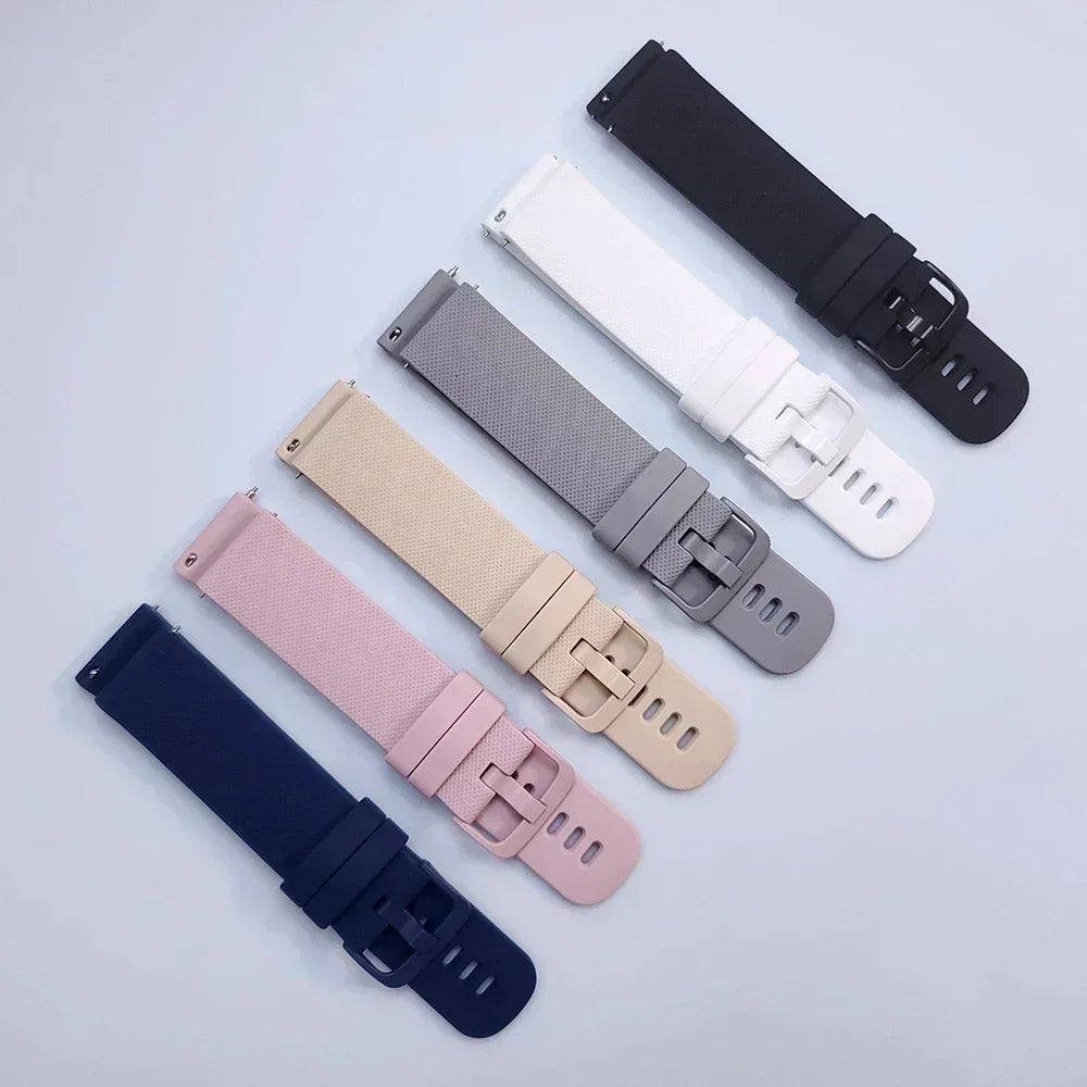 Silikonowy pasek 22 20mm do HUAWEI WATCH GT 4 GT4 Pro 46mm Band GT 3 2 42mm HONOR Magic Watch 4 GS 3 Pro ES Wymiana bransoletki