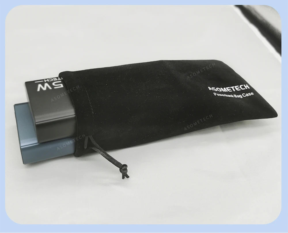 Power Bank Case Bag Carring Pouch Drawstring Bag Travel Portable Protective Storage Bag For Power Bank Mobile Phone Accessories