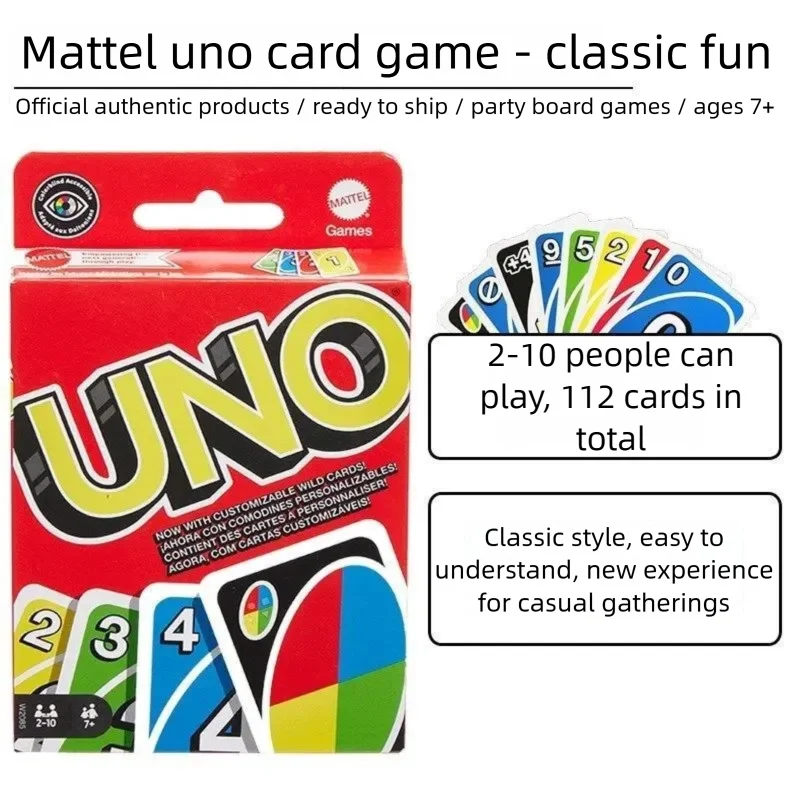 UNO Flip Playing Cards Games, Super Mario, Minecraft, Lord of the Ring, Hot Wheels, No Mercy, Social Board Table Party Games, Ki