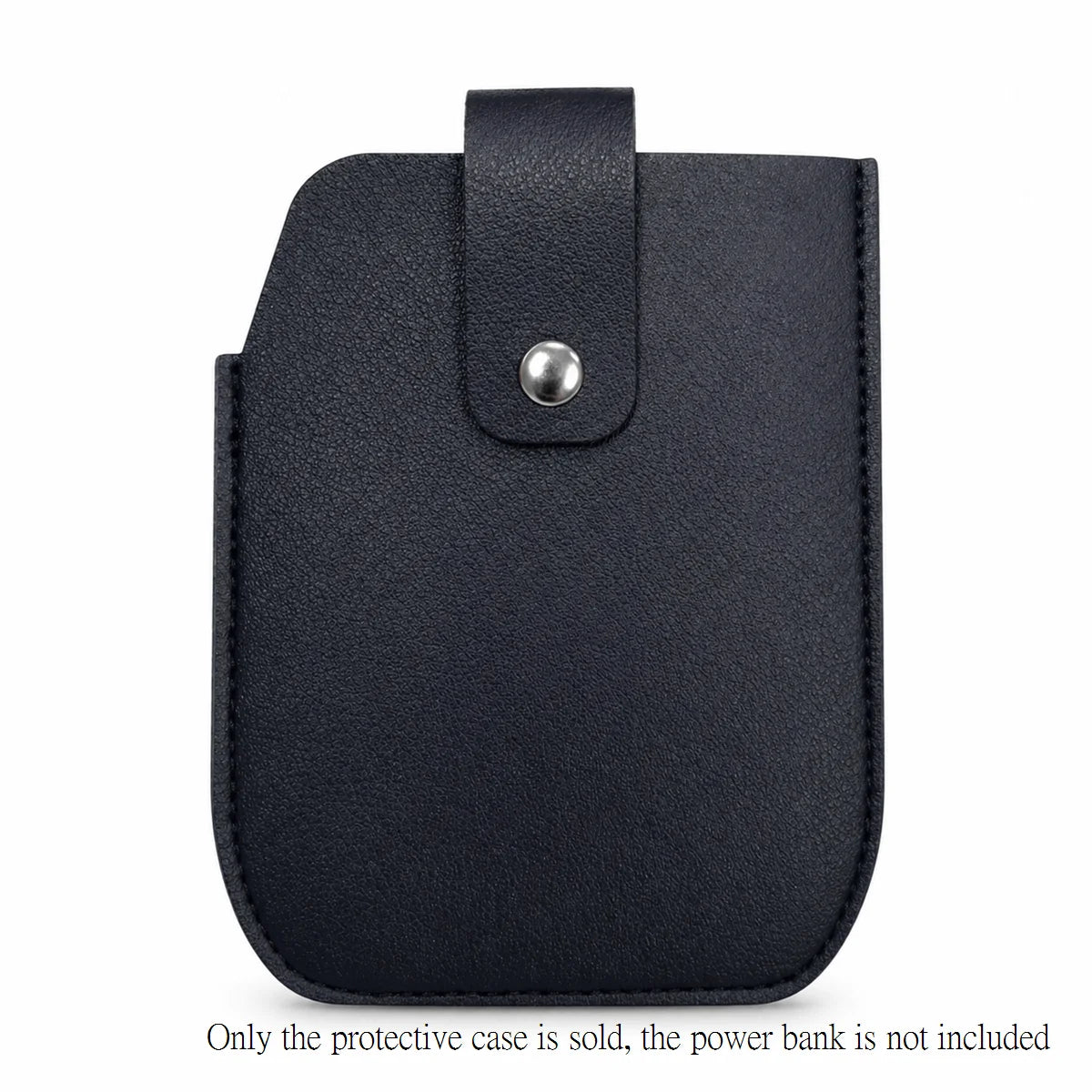 PU Leather Protective Case for Xiaomi 33W Magnetic Power Bank 10000mAh, Integrated Cable, Anti-Scratch Portable Storage Bag