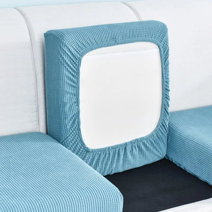 Polar Fleece Sofa Seat Cushion Cover Elastic Sofa Covers for Living Room Pet Kids Mat Chair Cover Furniture Protector 10 Sizes