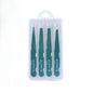 Professional Stainless Steel Tweezers Set for Men & Women High-Precision Slant Tip Beauty Tools with Sensitive Trichologist Care