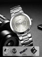 TOMI Luxury Business Men's Watch Gift Box Set Lapel Box Trendy Simple Multi-functional Quartz Watch Men's Watch Christmas