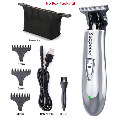 Professional Electric Hair Clipper Suaperne Rechargeable Hair Trimmer Beard Shaver Men Salon Barber Hair Cutting Machine