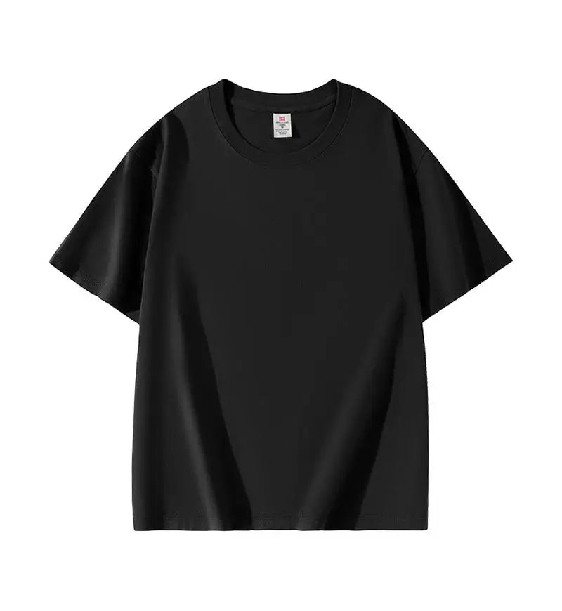 3pcs/lot Custom Workwear 100% Cotton T Shirt 220g Printed Embroidered Team Group Clothing Personalized Work Clothes Uniforms
