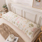 1pc 100% Polyester And Hemp Double Long Pillowcases,  Pillowcase Lover Sleeping Bedding