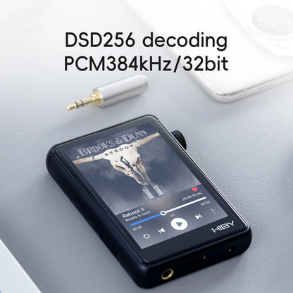 HiBy R3 II 2025 / R3 Gen 2 Music Player Bluetooth 5.1 WiFi MQA16X DSD256 Web Radio USB Audio Dongle DAC X1600E ES9219C 3.2‘’