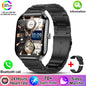 New For OPPO Ultra Thin Smart Watch Men AMOLED HD Screen Always Show Time Heart Rate Bluetooth Call Sports Waterproof Smartwatch