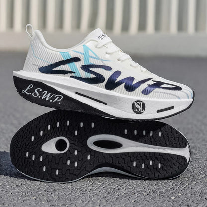 Men's Casual Sneakers, Men's Fashionable and Versatile Casual Sneakers, Lace-Up Closure Suitable for Outdoor Running, Walking, and Everyday Wear, Sporty Style, Comfortable and Snug Fit