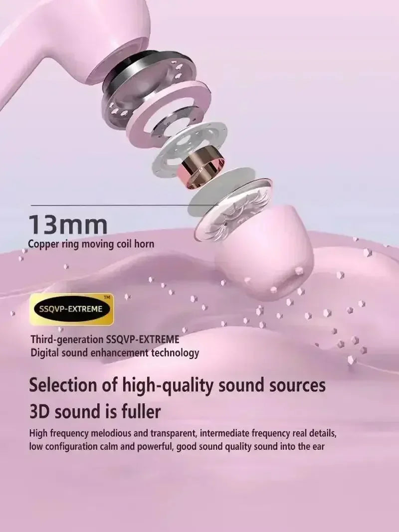 T2 TWS Bluetooth Earbuds Wireless 5.0 Sport Gaming Headsets Noise Reduction Earphone Mic Headphones with LED Display Earphones