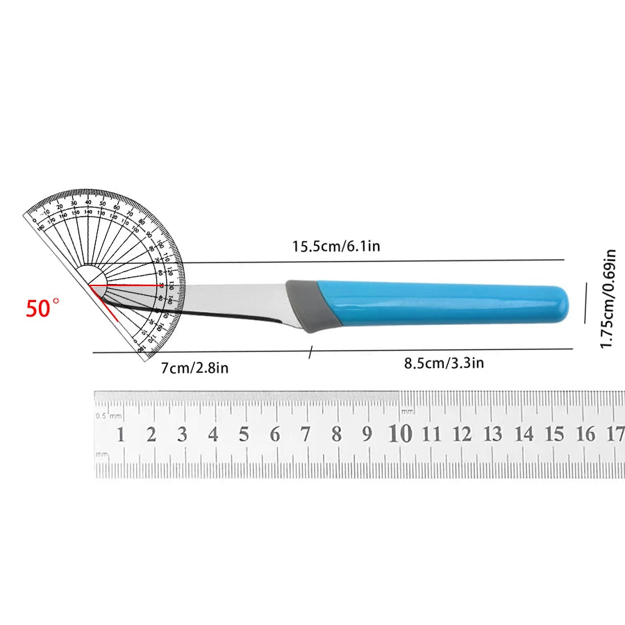High-end 4-piece kitchen knife set, stainless steel fruit knife. A multi-functional knife used by kitchen chefs for cutting meat