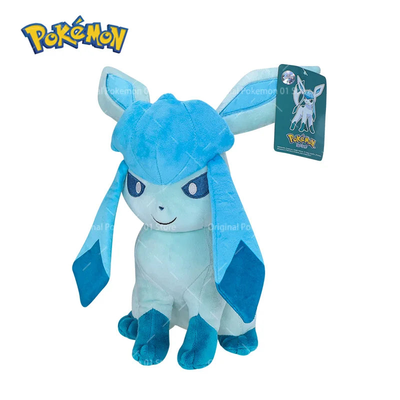 Hot Pokemon Plush Sylveon Leafeon Umbreon Vaporeon Glaceon Soft Anime Dolls Throw Pillow Stuffed Animal Birthday Gift for Kids