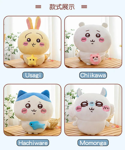 New 30-80cm Kawaii Hachiware Momonga Plush Toy Plush Dolls Are Soft But Not Easily Deformed Plush Room Decoration Birthday Gift