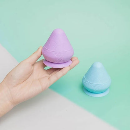 Adsorption Type Fascia Ball Massage Cone Plantar Lumbar Back Shoulder And Neck Whole Body Meridian Points Silicone Fascia Ball