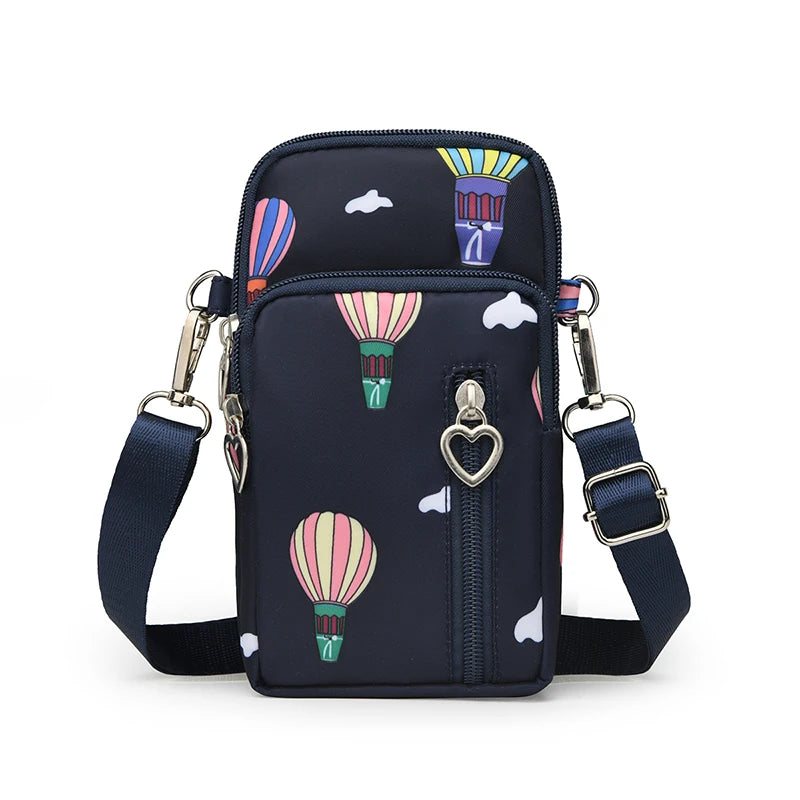 New Korean-style mobile phone bag, crossbody bag, mobile phone pouch, crossbody purse, vertical style small bag