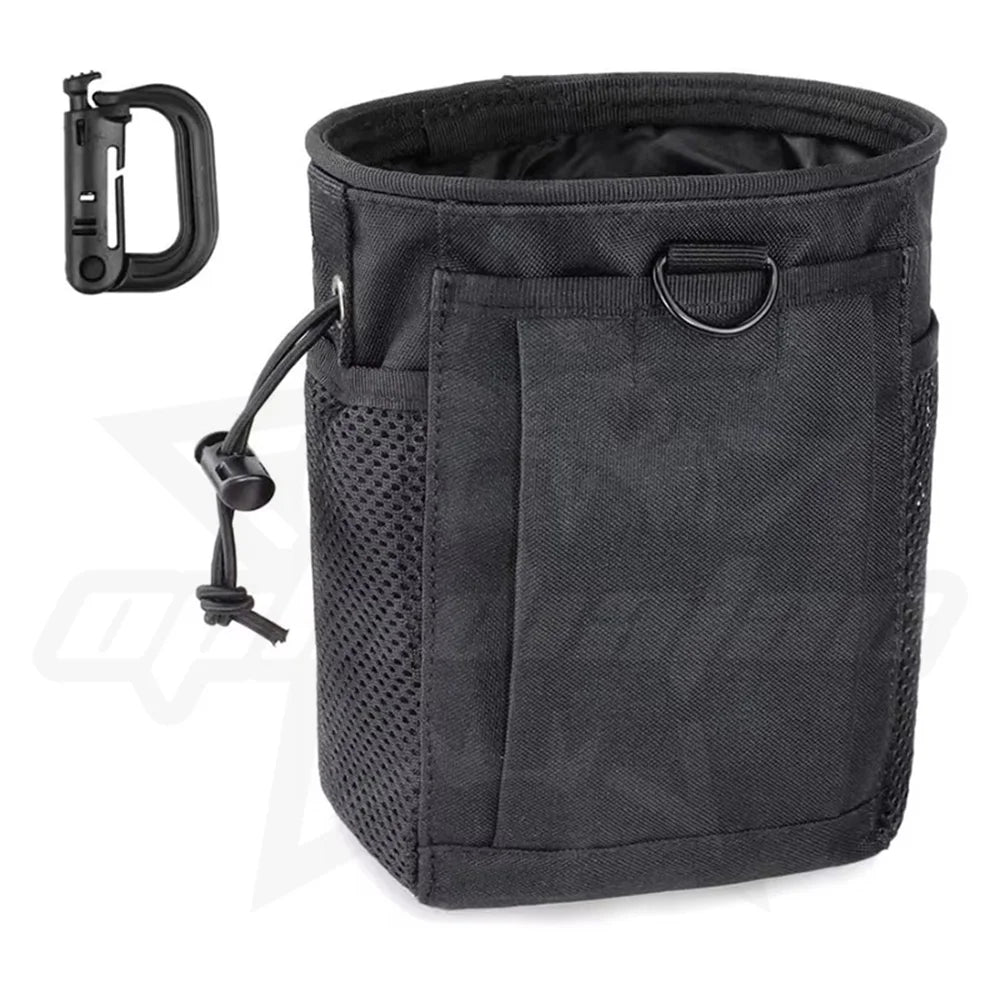 OPHIDIAN Hunting Magazine Recovery Bag Molle Trash Bag, Magazine Ammunition Bag, Belt Waist Bag Adjustable Holster Bag