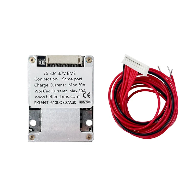 Heltec bms 10s 36v 30a 60a 6S 7S BMS 24V with balanced lithium battery protetcion board for eletronic tools/wheelchair/vehicle