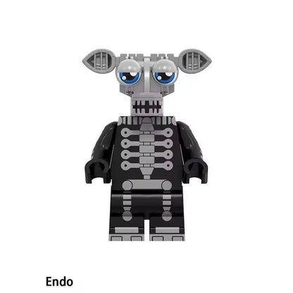 NEW FNAF Nights Game Figure Mini Figures Building BlocksSkeleton Thriller Toys gift kids toys mould king
