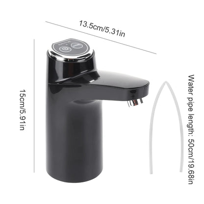 Automatic Electric Water Dispenser USB Barreled Water Pump Water bottle Gallon Drinking Bottle Switch Water Treatment Appliances
