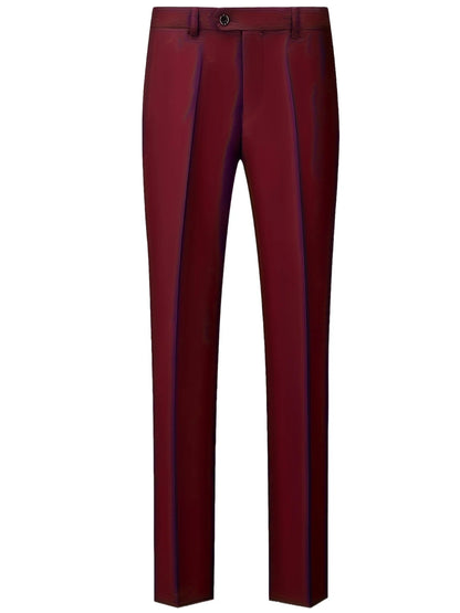 2-Piece Men's Shawl Collar Suit Set, Elegant Groom Wedding Outfit, Suitable for Wedding, Prom & Banquet