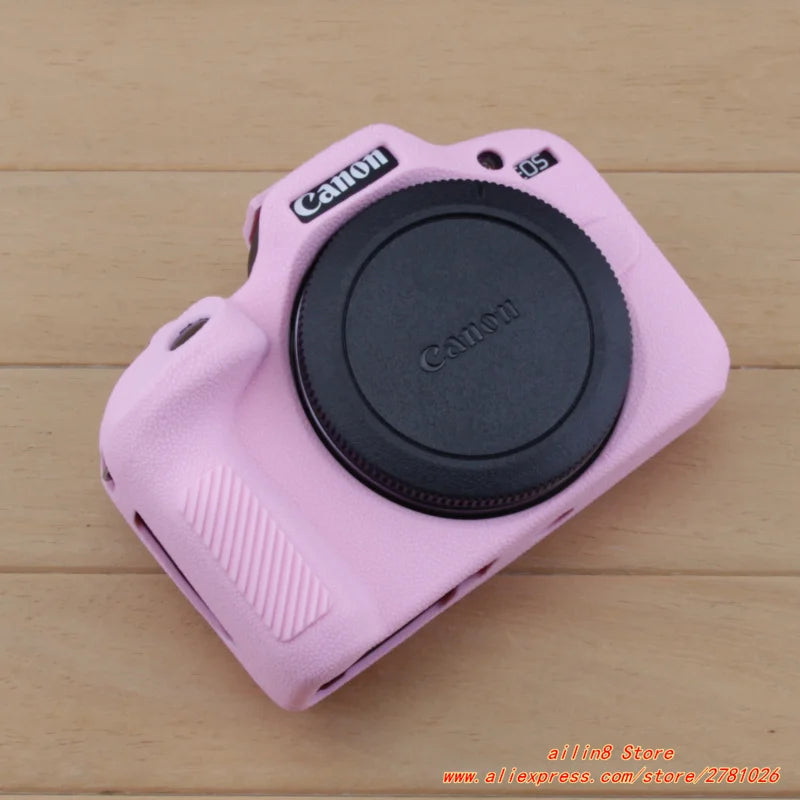 for Canon EOS-R100 Camera Soft Case R50 Silicone shell protective cover Prevent scratching the camera bag One shoulder neck bag