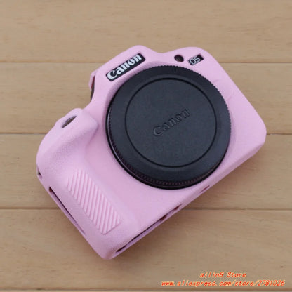 for Canon EOS-R100 Camera Soft Case R50 Silicone shell protective cover Prevent scratching the camera bag One shoulder neck bag