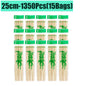 90-1350Pcs Bamboo Wooden BBQ Skewers Sticks Disposable 15/20/25/30cm for Grilling, Fruit, Kabob,BBQ, Barbecue, Camping, Outdoor