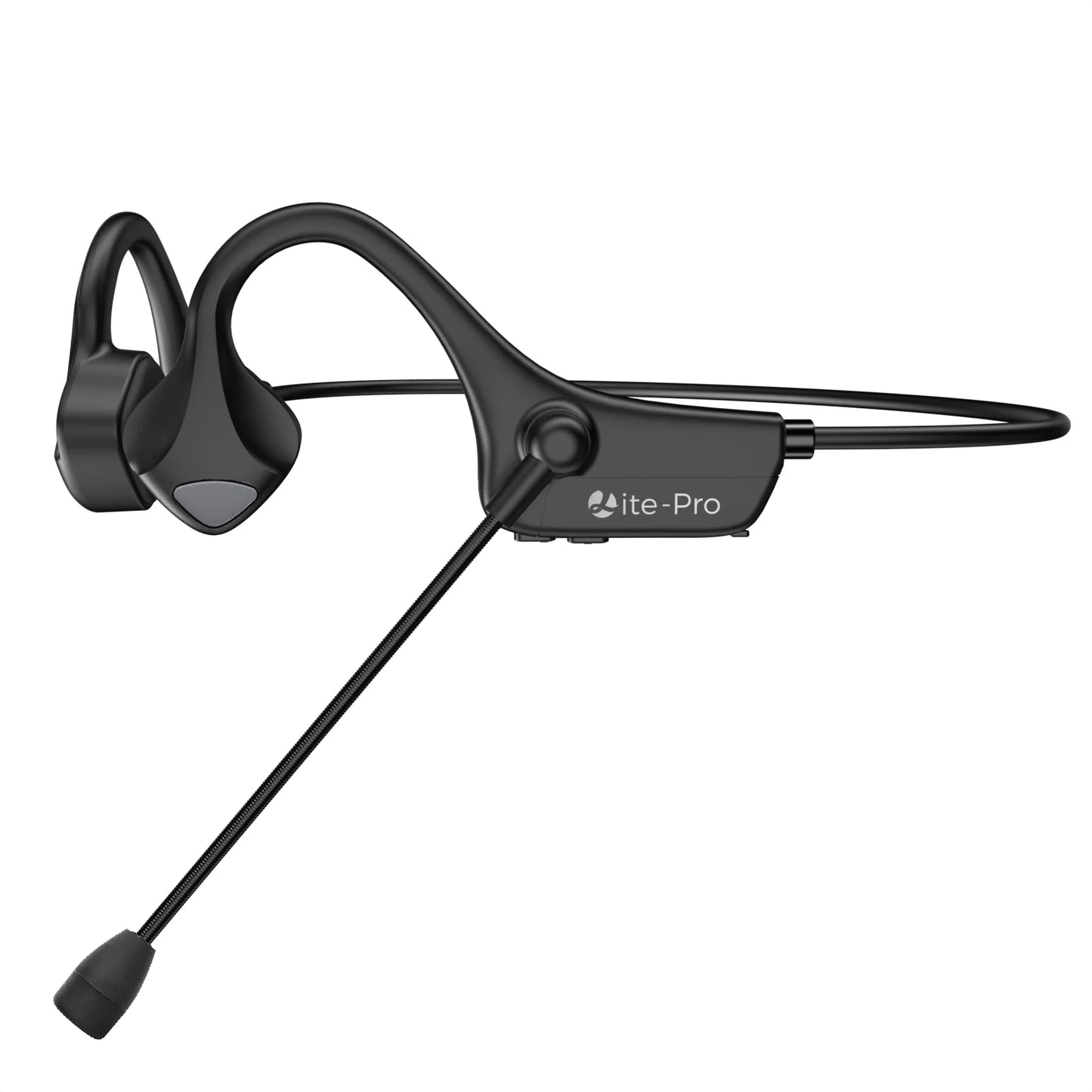 Open Ear Bone Conduction Headphones with dual microphone Wireless Bluetooth Headphone with Mic Headset for work/business/Cycling