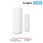 1PCS 2PCS 3PCS 4PCS 10PCS 15PCS Zigbee Door Sensor Window Magnetic Sensor Detector Home Door Sensor Need Tuya Zigbee Gateway Hub