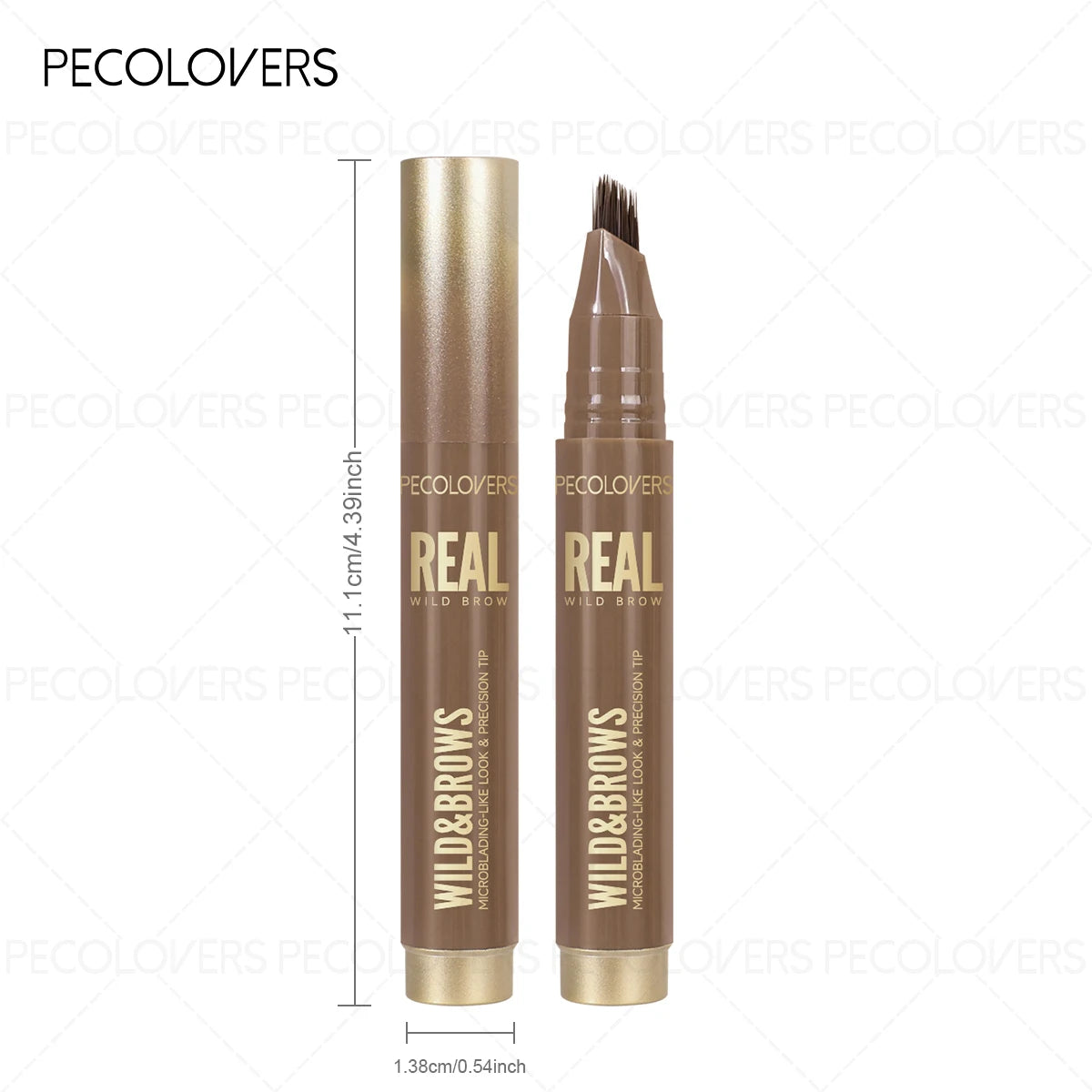 1PC Liquid Eyebrow Pencil - Multi-Function Hairline Filling, Ideal for Holiday Makeup (Christmas)