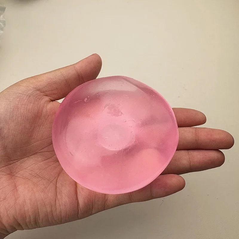 6cm Coconut Oil Stress Ball Shapeable Squeeze Ball Non-Bounce Fidget Toy ASMR Sensory Anti-Stress Festival Gift