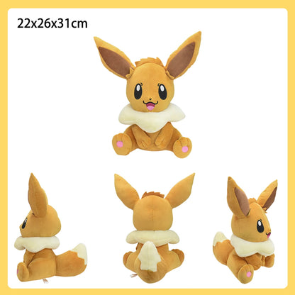 Alolan Ninetales Vulpix Pokemon Plush Toy Eevee Raichu Gardevoir Gallade Lapras Anime Game Role Soft Stuffed Peluche Dolls Gifts