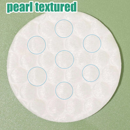 Disposable Soft Circular Makeup Remover Pads Doubles Sided Breathable Cotton Pads for Daily Facial Cleaning Nail Polish Remover
